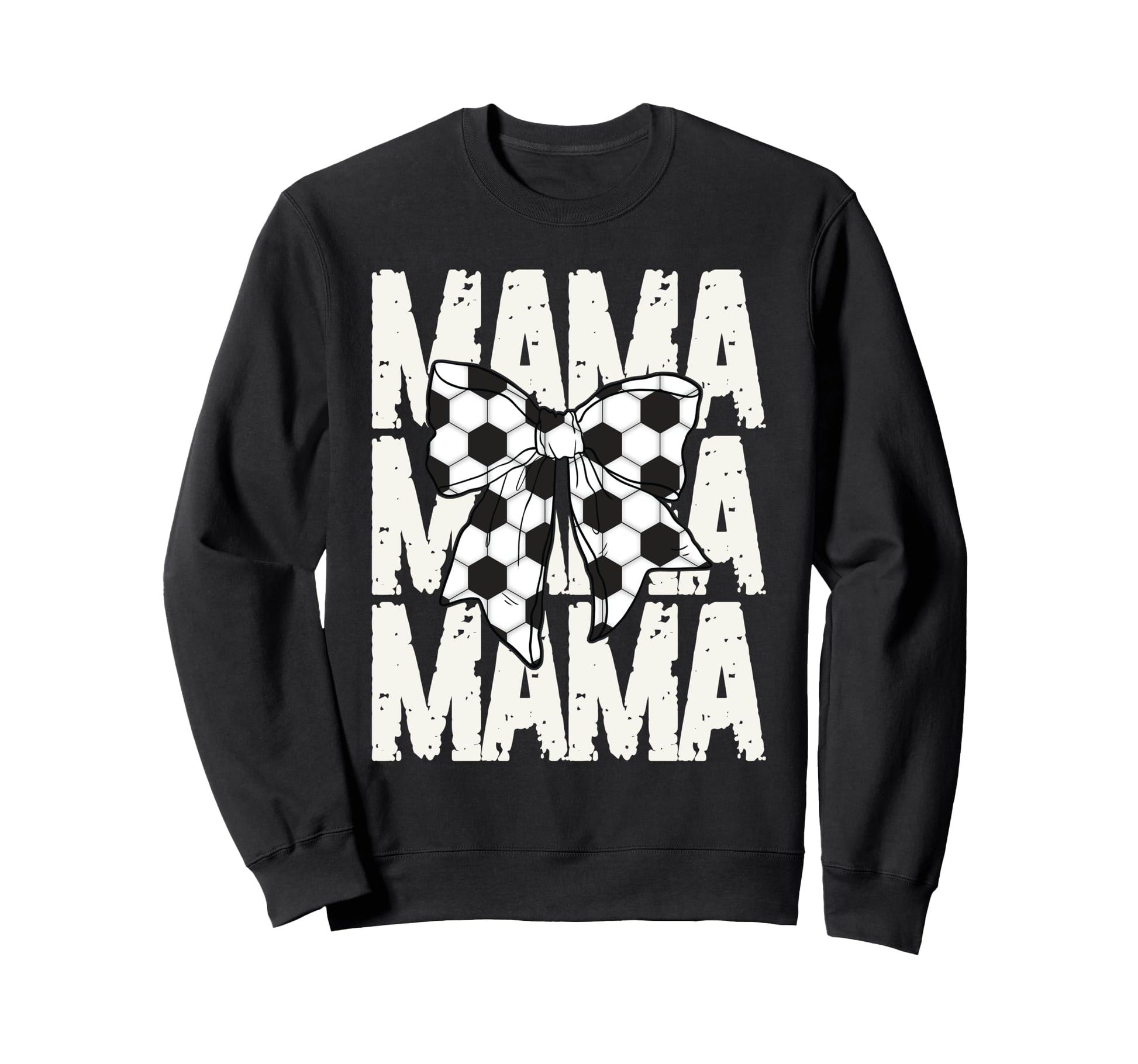 Soccer Mama Coquette Bow Sports Mom Sweatshirt - Custom Art Print Unisex - T-Shirt, Sweatshirt, Hoodie