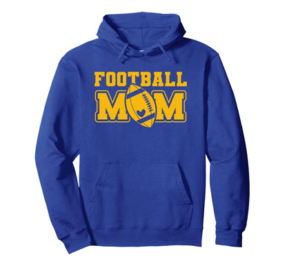 Womens Game Day Blue And Yellow High School Hoodie - Graphic Print Unisex - T-Shirt, Sweatshirt, Hoodie