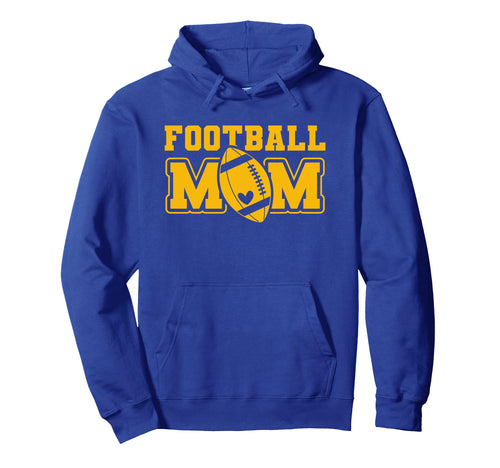 Womens Game Day Blue And Yellow High School Hoodie - Graphic Print Unisex - T-Shirt, Sweatshirt, Hoodie