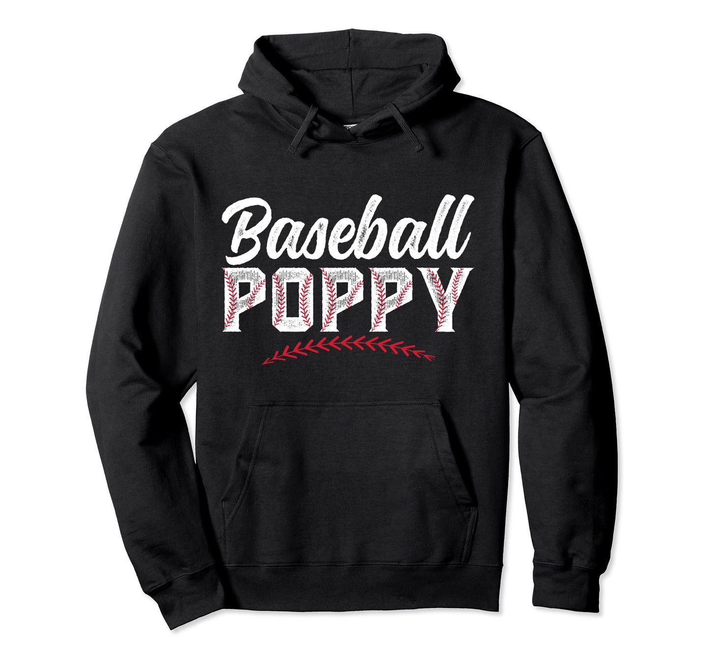 Baseball Poppy Grandpa Poppy Baseball Hoodie - Custom Art Print Men Women - T-Shirt, Sweatshirt, Hoodie
