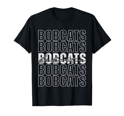 Bobcats Mascot Back To School Spirit T-Shirt - Streetwear Style Men Women - T-Shirt, Sweatshirt, Hoodie