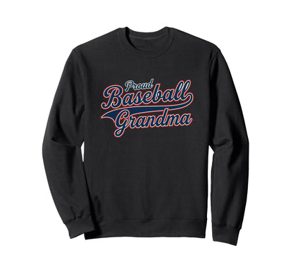 Baseball Grandma Sweatshirt - Streetwear Style for Adults - T-Shirt, Sweatshirt, Hoodie