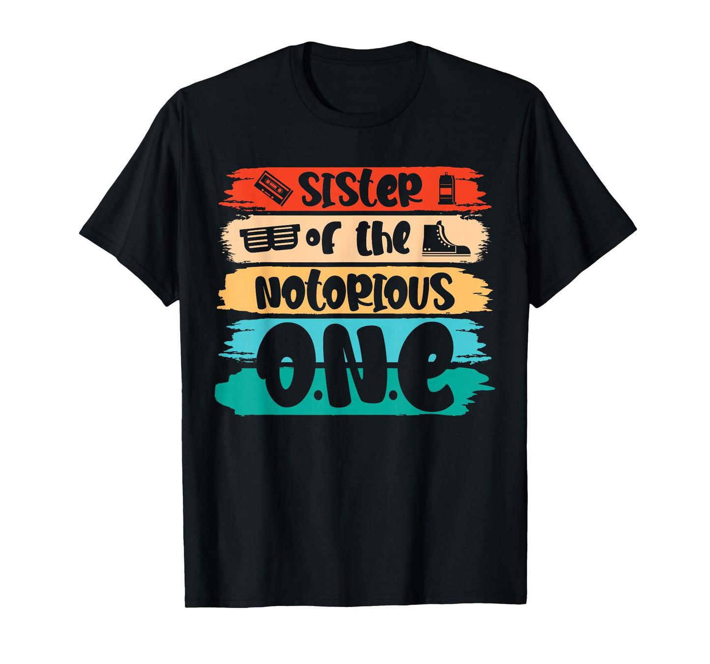 Old School Funny Hip Hop Sister T-Shirt - Fun Novelty Design Men Women - T-Shirt, Sweatshirt, Hoodie