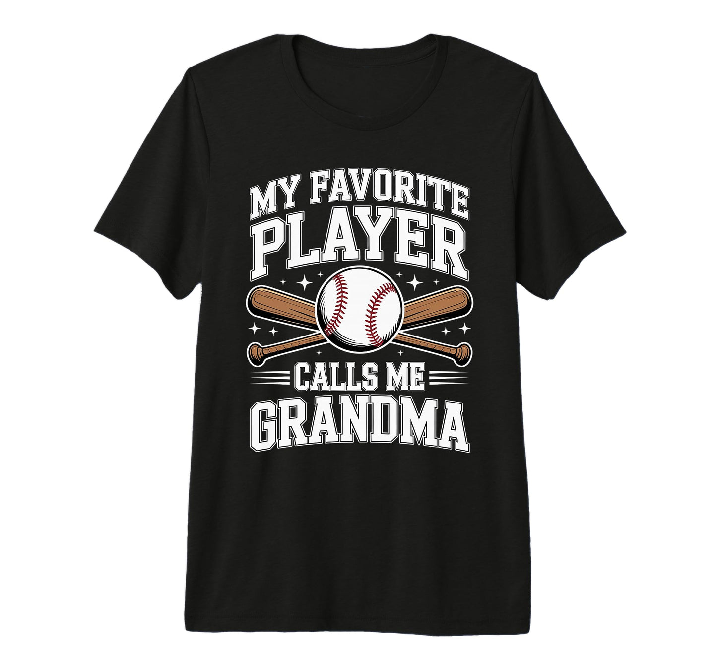 Baseball My Favorite Player Calls Me T-Shirt - Custom Art Print for Adults - T-Shirt, Sweatshirt, Hoodie