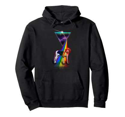 Prism American Foxhound Hoodie - Custom Art Print Unisex - T-Shirt, Sweatshirt, Hoodie