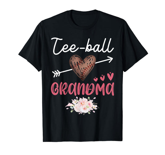 Ball Grandma Heart Baseball Family T-Shirt - Trendy Graphic Men Women - T-Shirt, Sweatshirt, Hoodie