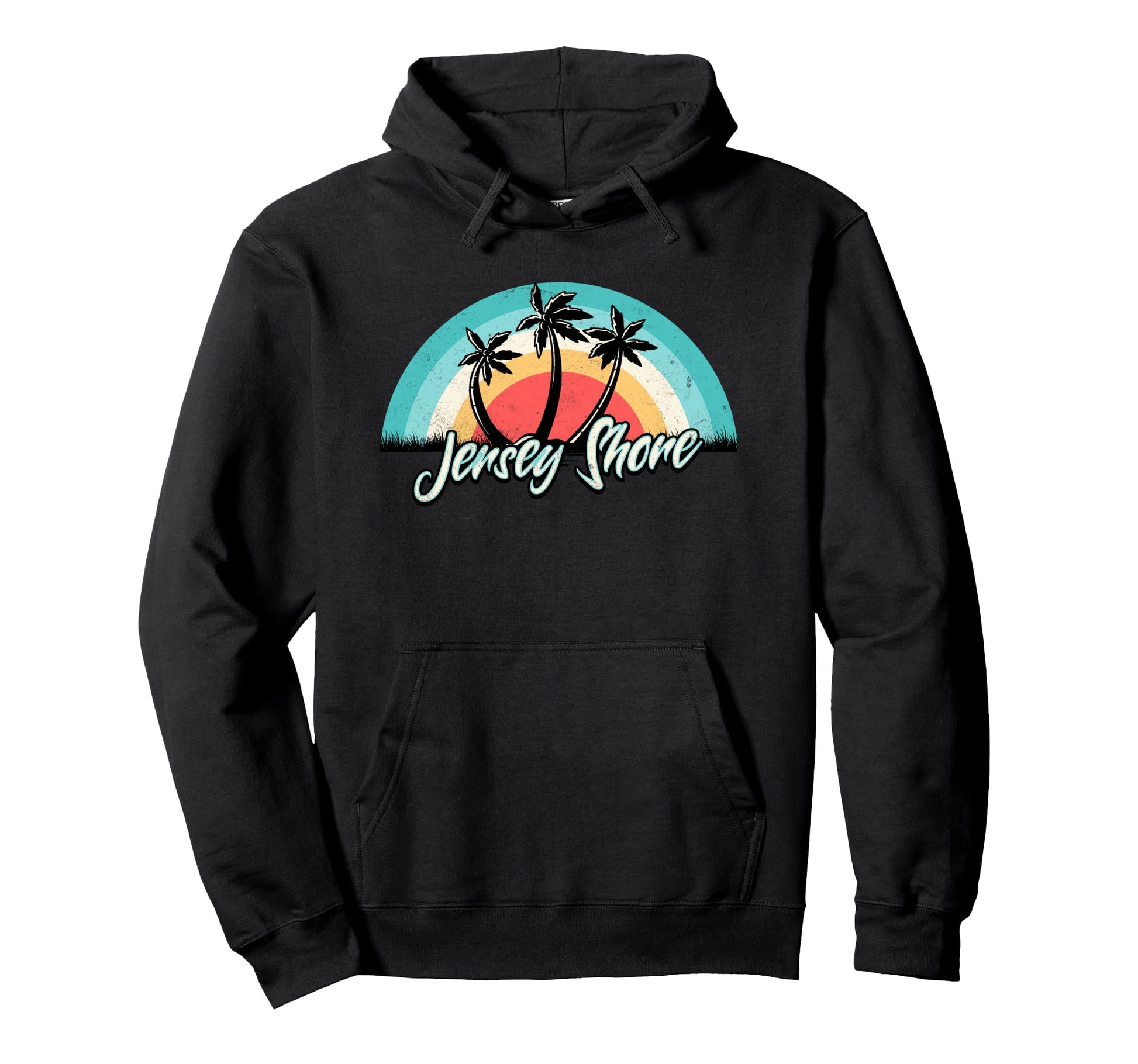 Matching Family Vacation Sunset Jersey Hoodie - Aesthetic Graphic Unisex - T-Shirt, Sweatshirt, Hoodie