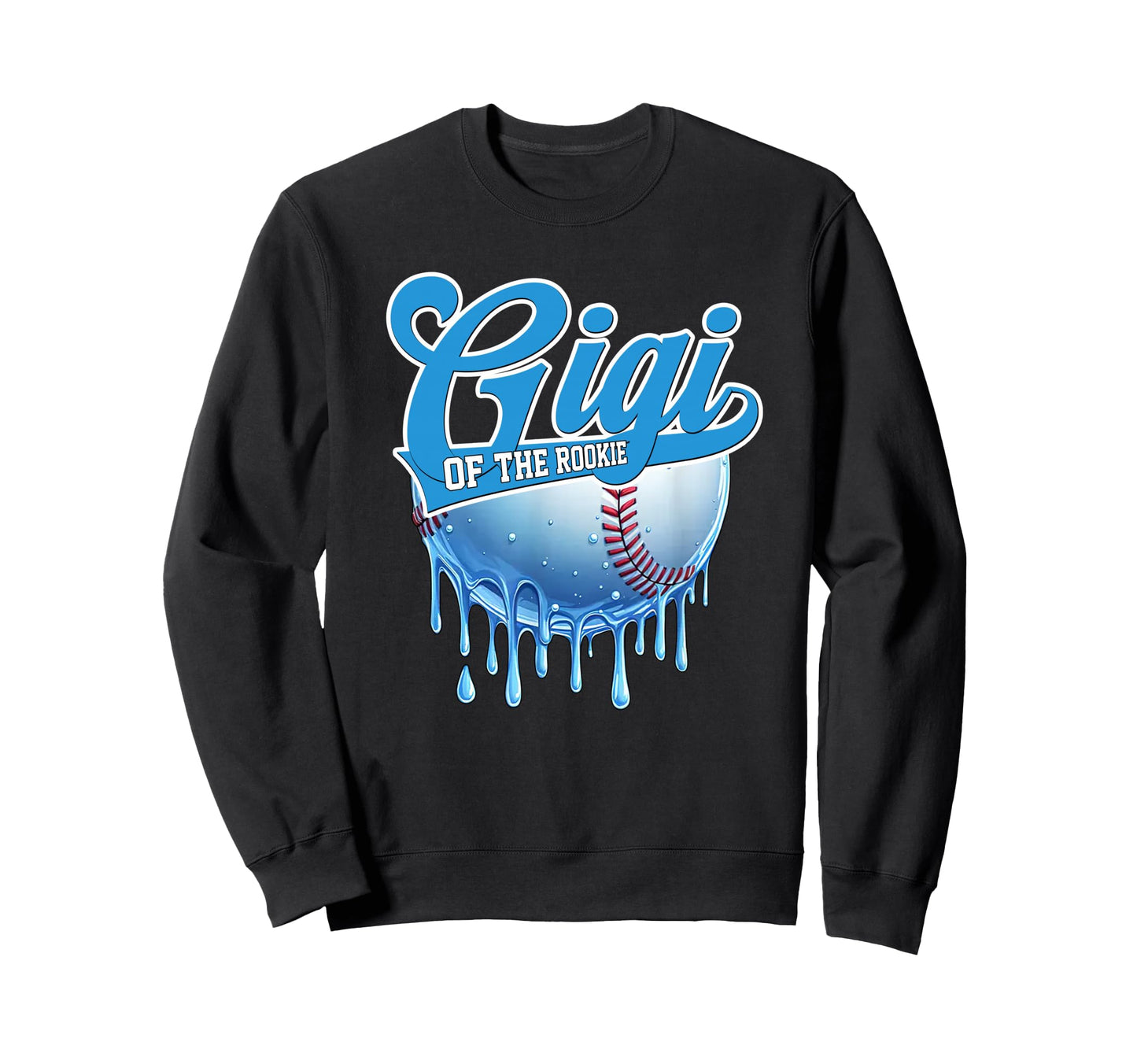 Gigi Rookie 1St Birthday Baseball Sweatshirt - Fun Novelty Design Unisex - T-Shirt, Sweatshirt, Hoodie