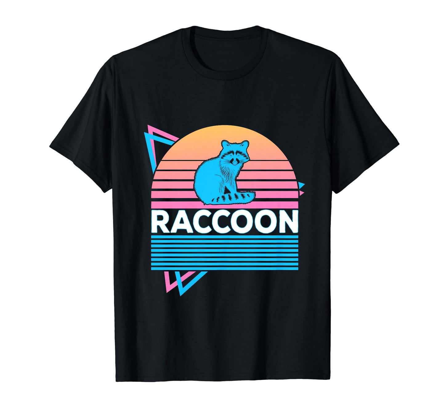 Raccoon Vaporwave Aesthetic T-Shirt - Unique Graphic Men Women - T-Shirt, Sweatshirt, Hoodie