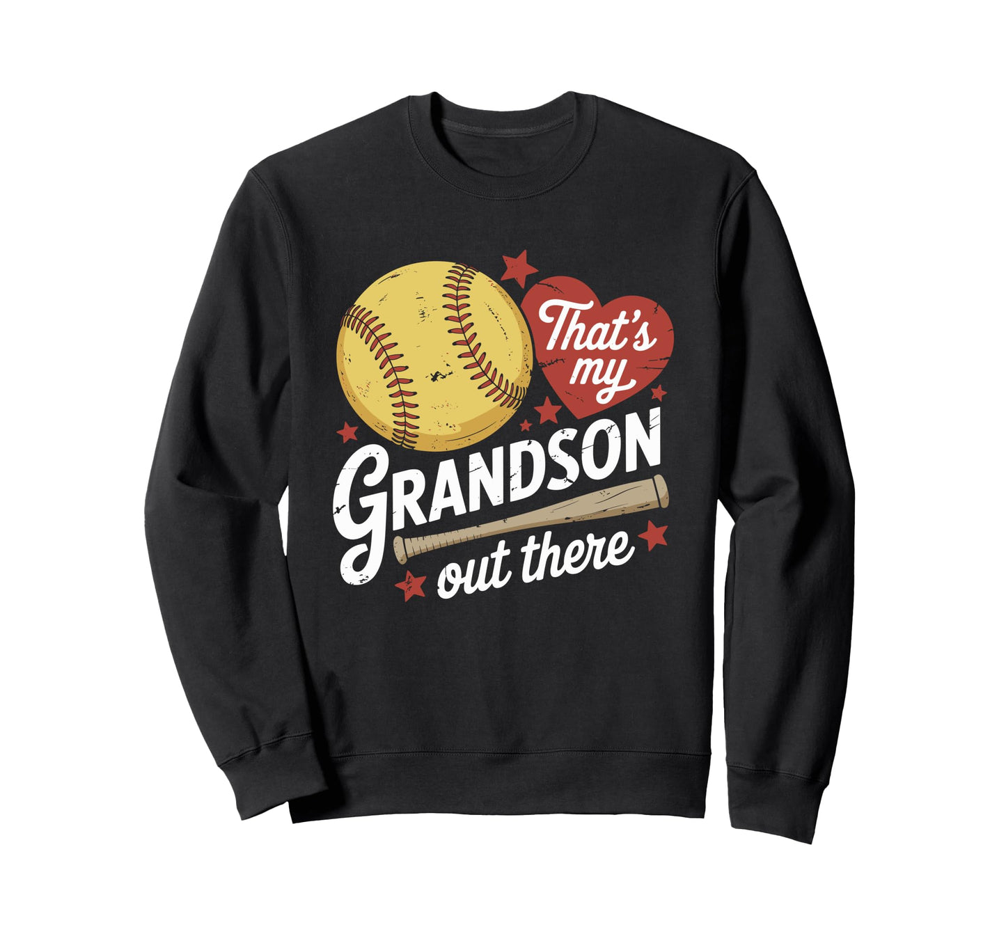 Thats My Grandson Out There Sweatshirt - Minimalist Print Men Women - T-Shirt, Sweatshirt, Hoodie