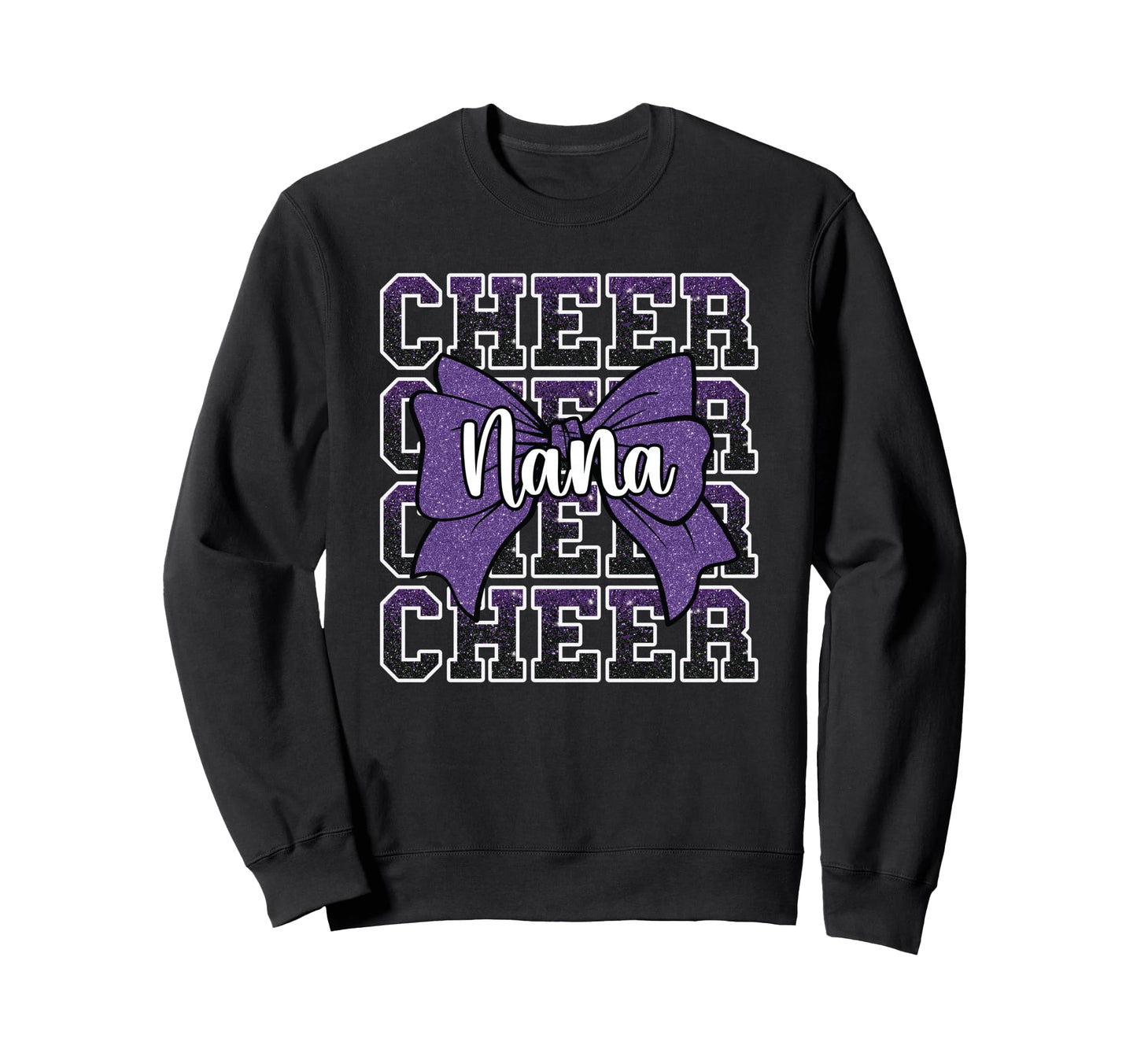 Cheer Nana My Favorite Sweatshirt - Casual Everyday Wear Unisex - T-Shirt, Sweatshirt, Hoodie