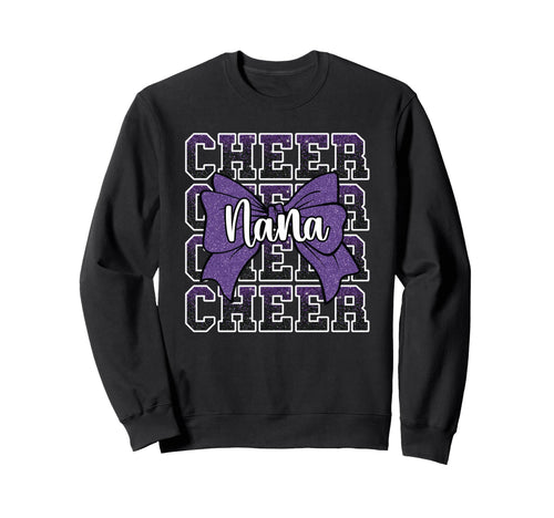 Cheer Nana My Favorite Sweatshirt - Casual Everyday Wear Unisex - T-Shirt, Sweatshirt, Hoodie