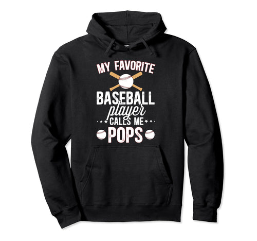 My Favorite Baseball Player Pops Hoodie - Aesthetic Graphic Men Women - T-Shirt, Sweatshirt, Hoodie