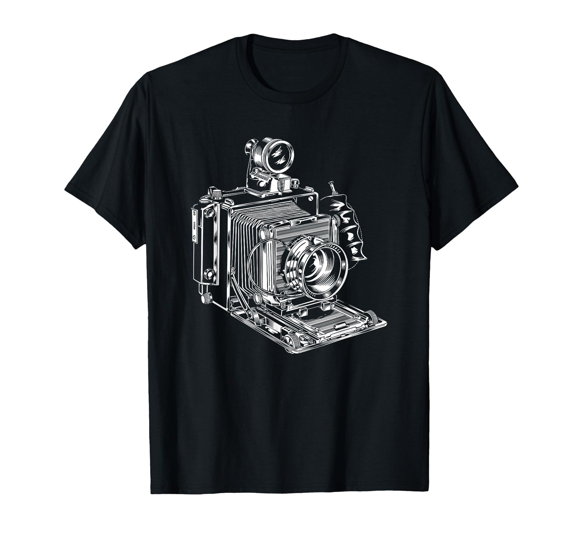 Camera Photographer Antique T-Shirt - Aesthetic Graphic for Adults - T-Shirt, Sweatshirt, Hoodie