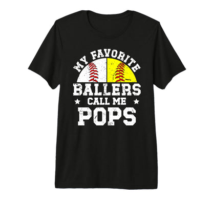 Mens My Favorite Ballers Call Me T-Shirt - Streetwear Style for Adults - T-Shirt, Sweatshirt, Hoodie