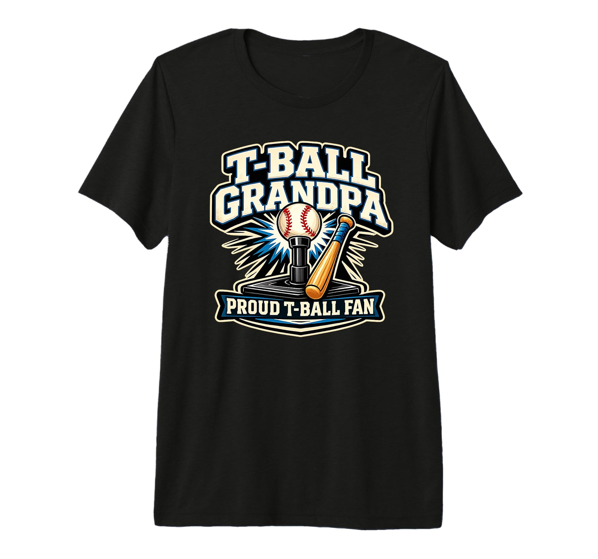 Mens T Ball Grandpa Proud Ball Grandparent T-Shirt - Unique Graphic Unisex - T-Shirt, Sweatshirt, Hoodie