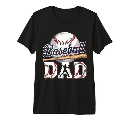 Baseball Dad Fathers Day Funny T-Shirt - Streetwear Style for Adults - T-Shirt, Sweatshirt, Hoodie