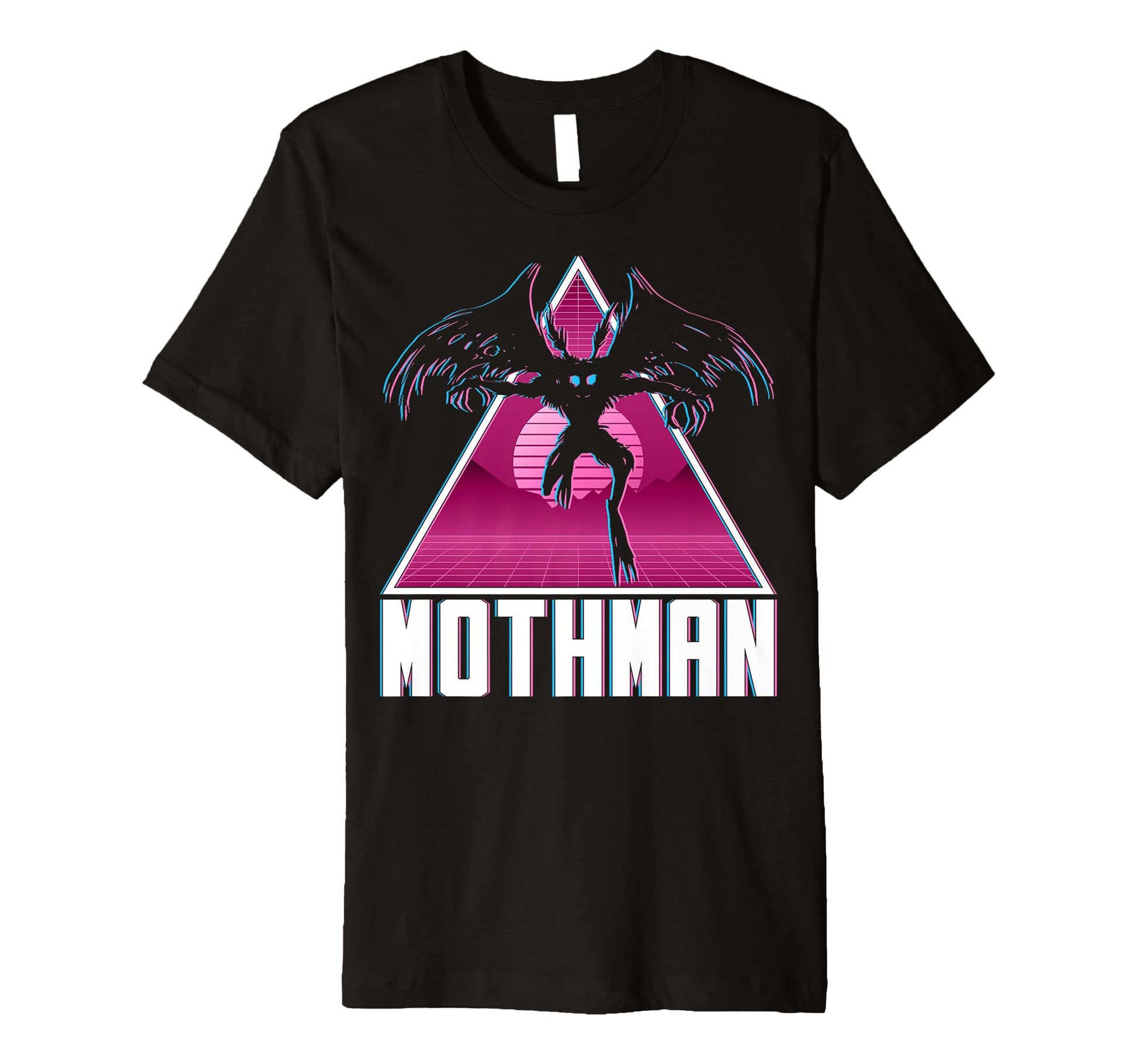 Vaporwave Aesthetic Mothman T-Shirt - Trendy Graphic Men Women - T-Shirt, Sweatshirt, Hoodie