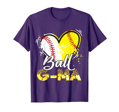 G Ma Both Baseball Softball Sport T-Shirt - Aesthetic Graphic for Adults - T-Shirt, Sweatshirt, Hoodie