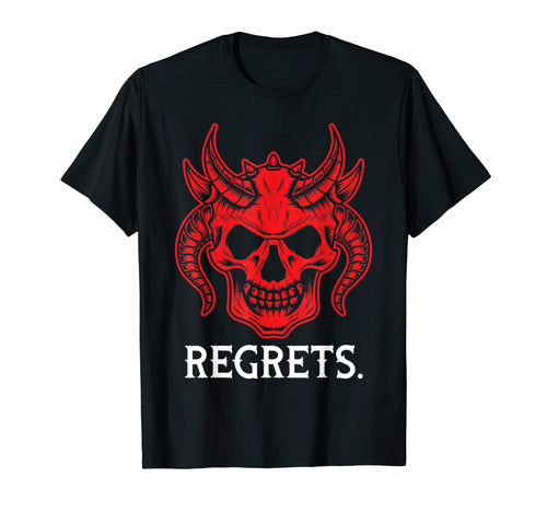 Regrets Vaporwave Aesthetic T-Shirt - Casual Everyday Wear Unisex - T-Shirt, Sweatshirt, Hoodie