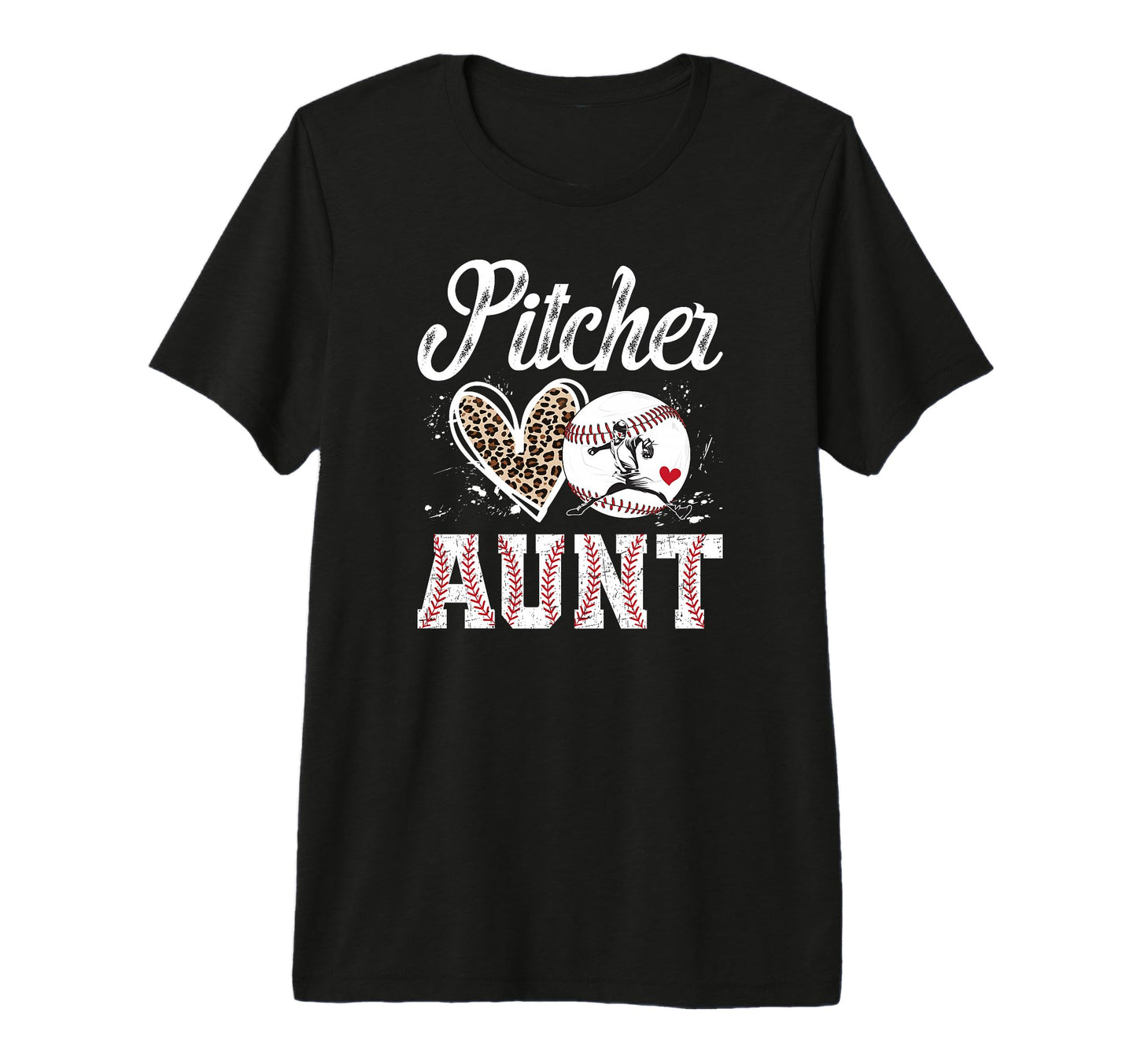 Baseball Pitcher Aunt Baseball T-Shirt - Streetwear Style Men Women - T-Shirt, Sweatshirt, Hoodie