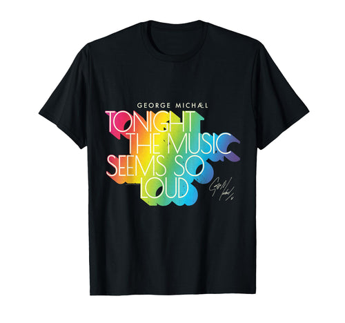 George Michael Tonight Music Rainbow T-Shirt - Trendy Graphic for Adults - T-Shirt, Sweatshirt, Hoodie