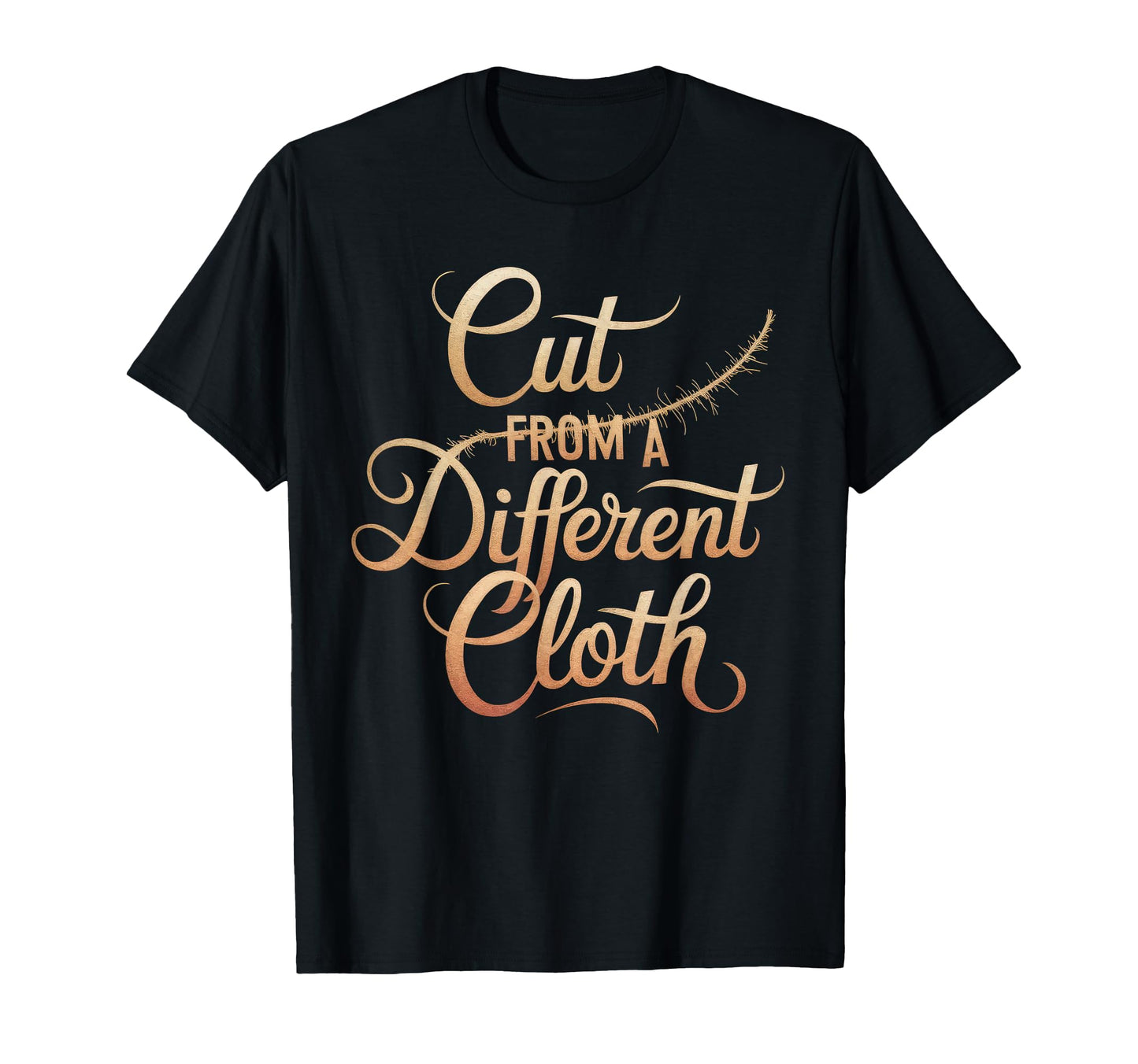 Cut From Different Cloth Hiphop Rap T-Shirt - Aesthetic Graphic for Adults - T-Shirt, Sweatshirt, Hoodie