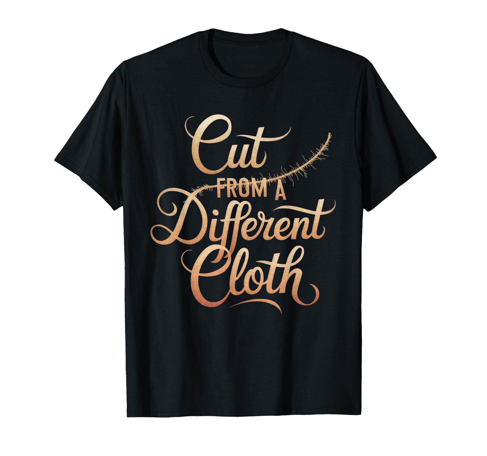 Cut From Different Cloth Hiphop Rap T-Shirt - Aesthetic Graphic for Adults - T-Shirt, Sweatshirt, Hoodie