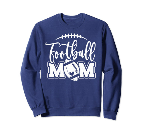 Game Day Navy And White High School Sweatshirt - Graphic Print for Adults - T-Shirt, Sweatshirt, Hoodie