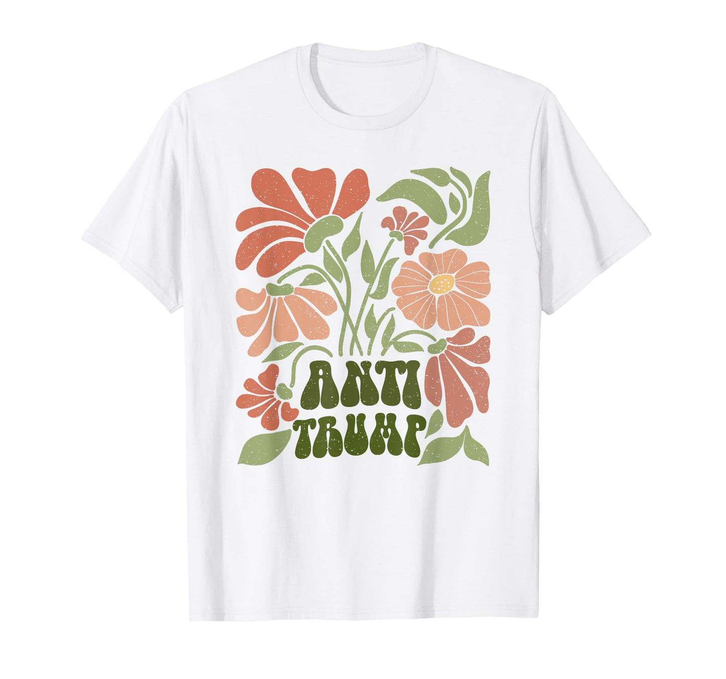 Subtle Anti Trump Floral Boho Kamala T-Shirt - Novelty Apparel for Adults - T-Shirt, Sweatshirt, Hoodie