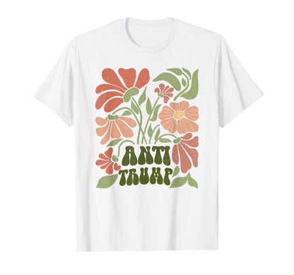 Subtle Anti Trump Floral Boho Kamala T-Shirt - Novelty Apparel for Adults - T-Shirt, Sweatshirt, Hoodie