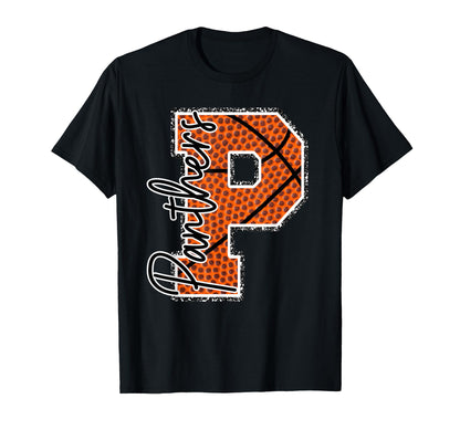 Panthers Basketball Mom Game Day T-Shirt - Casual Everyday Wear for Adults - T-Shirt, Sweatshirt, Hoodie