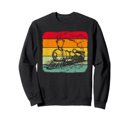 Train Lover Trainspotting Train Sweatshirt - Streetwear Style Unisex - T-Shirt, Sweatshirt, Hoodie