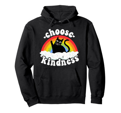 Anti Bullying Rainbow Peace Kind Hoodie - Streetwear Style for Adults - T-Shirt, Sweatshirt, Hoodie