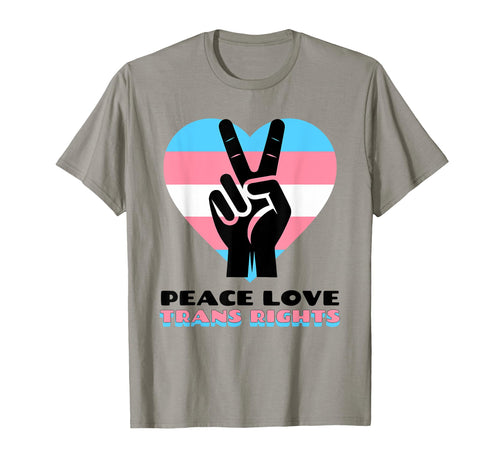 Trans Rights Human Rights Pride Peace T-Shirt - Graphic Print for Adults - T-Shirt, Sweatshirt, Hoodie