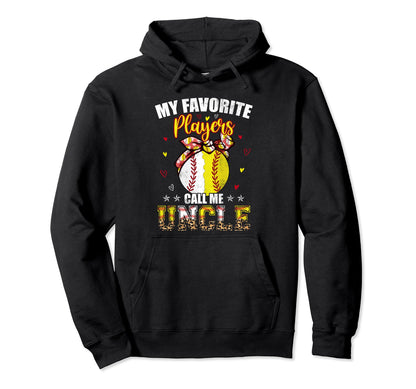 My Favorite Baseball Softball Players Hoodie - Minimalist Print Men Women - T-Shirt, Sweatshirt, Hoodie