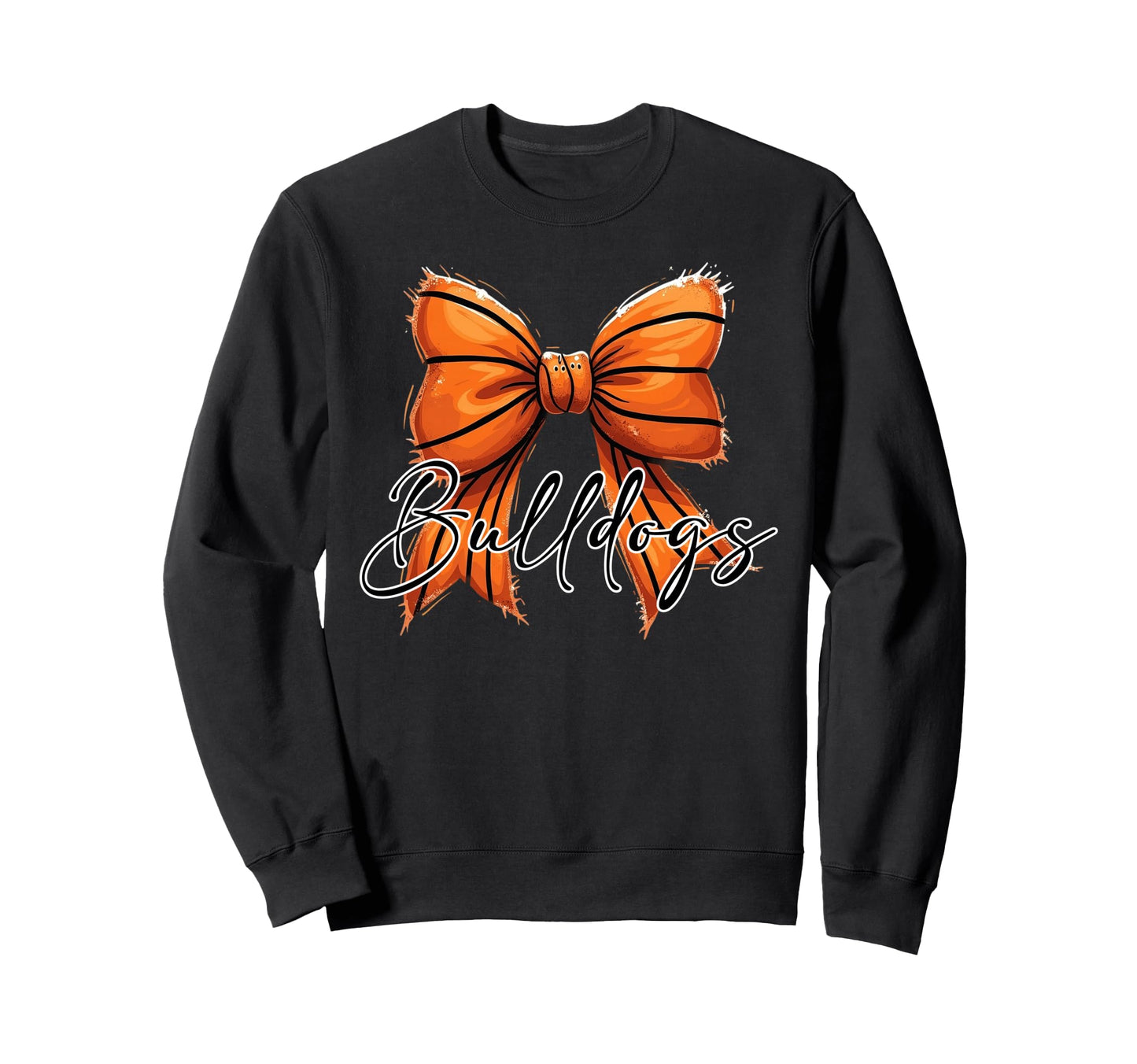 Bulldogs Basketball Mom Sweatshirt - Fun Novelty Design for Adults - T-Shirt, Sweatshirt, Hoodie