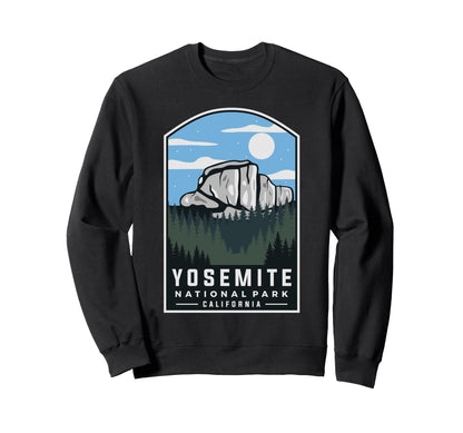 Yosemite National Park Throwback Sweatshirt - Streetwear Style Unisex - T-Shirt, Sweatshirt, Hoodie