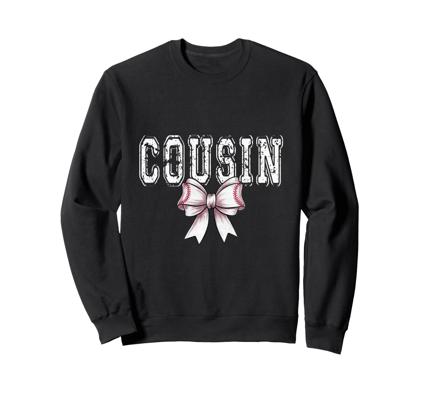 Coquette Baseball Cousin Spirit Sweatshirt - Streetwear Style Unisex - T-Shirt, Sweatshirt, Hoodie