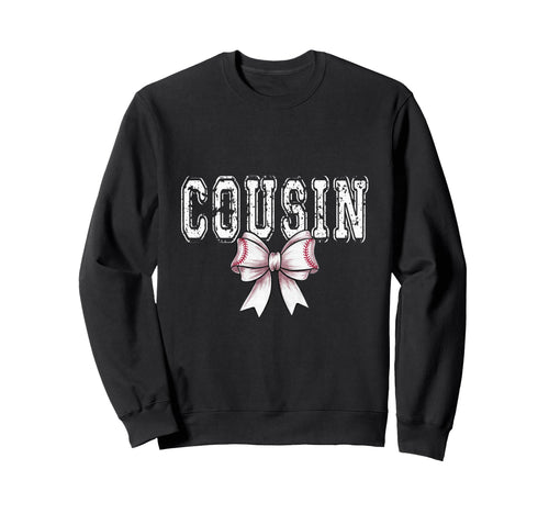 Coquette Baseball Cousin Spirit Sweatshirt - Streetwear Style Unisex - T-Shirt, Sweatshirt, Hoodie
