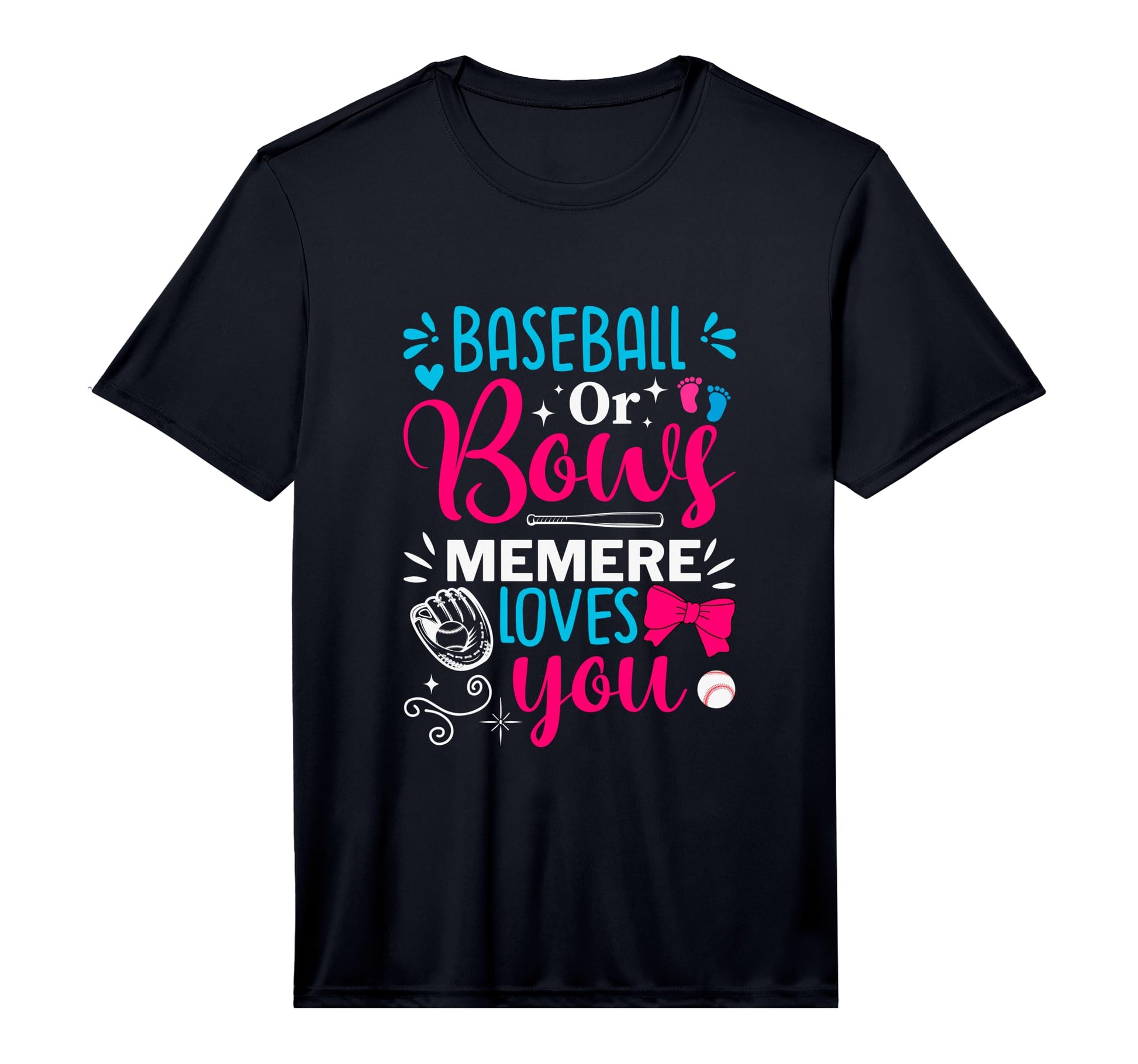 Mens Baseball Gender Reveal Baseball Or T-Shirt - Minimalist Print Unisex - T-Shirt, Sweatshirt, Hoodie