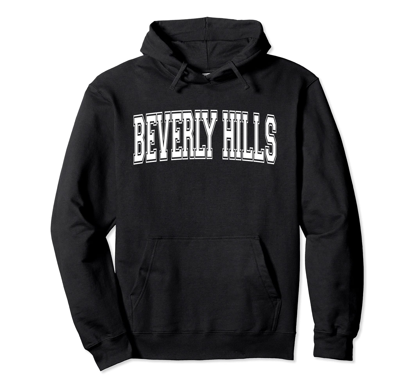 Beverly Hills Mi Michigan Usa Sports Hoodie - Minimalist Print for Adults - T-Shirt, Sweatshirt, Hoodie