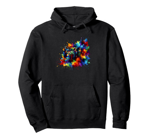 Camera Photographer Photography Hoodie - Aesthetic Graphic Unisex - T-Shirt, Sweatshirt, Hoodie