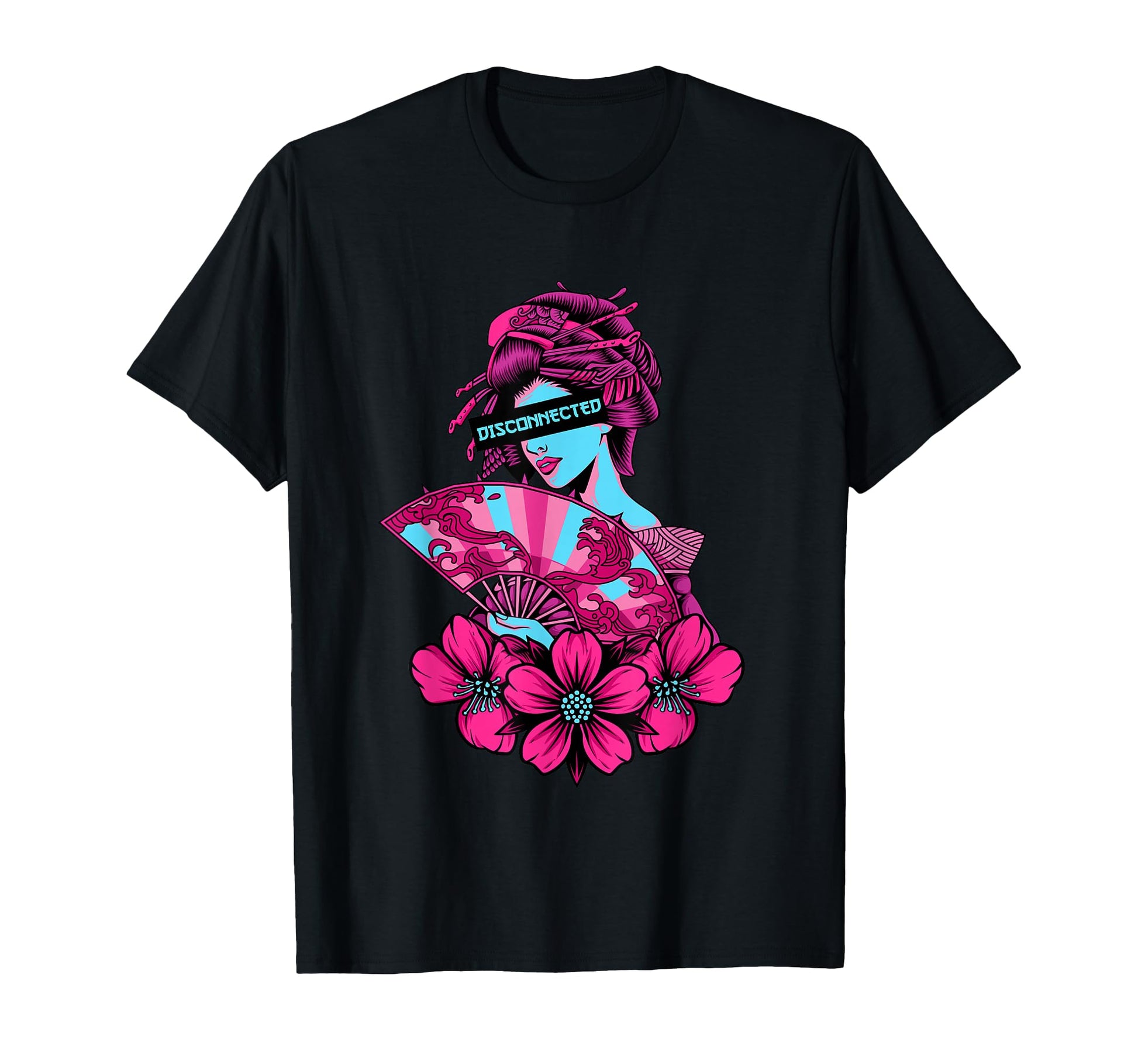Geisha Disconnected Soft Grunge T-Shirt - Fun Novelty Design Men Women - T-Shirt, Sweatshirt, Hoodie