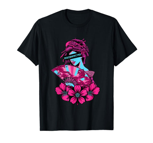 Geisha Disconnected Soft Grunge T-Shirt - Fun Novelty Design Men Women - T-Shirt, Sweatshirt, Hoodie