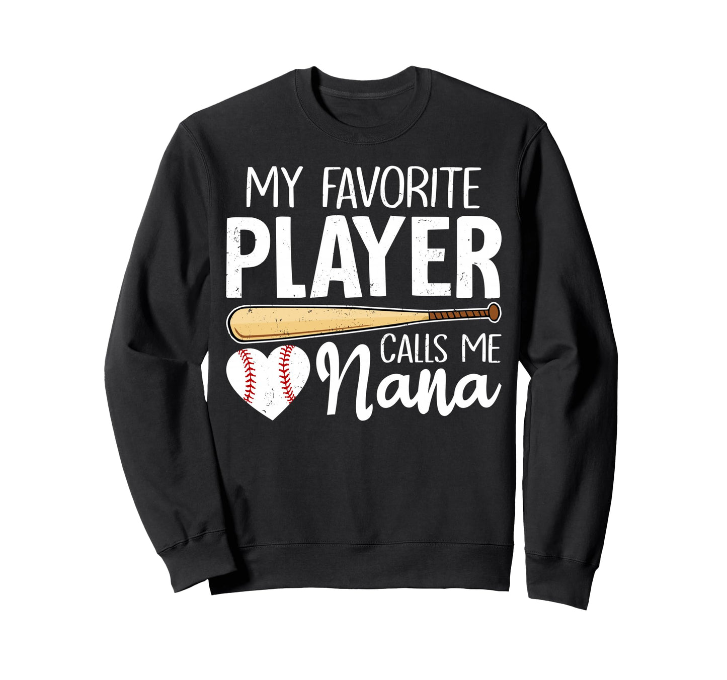 Baseball Grandma My Favorite Sweatshirt - Aesthetic Graphic Men Women - T-Shirt, Sweatshirt, Hoodie