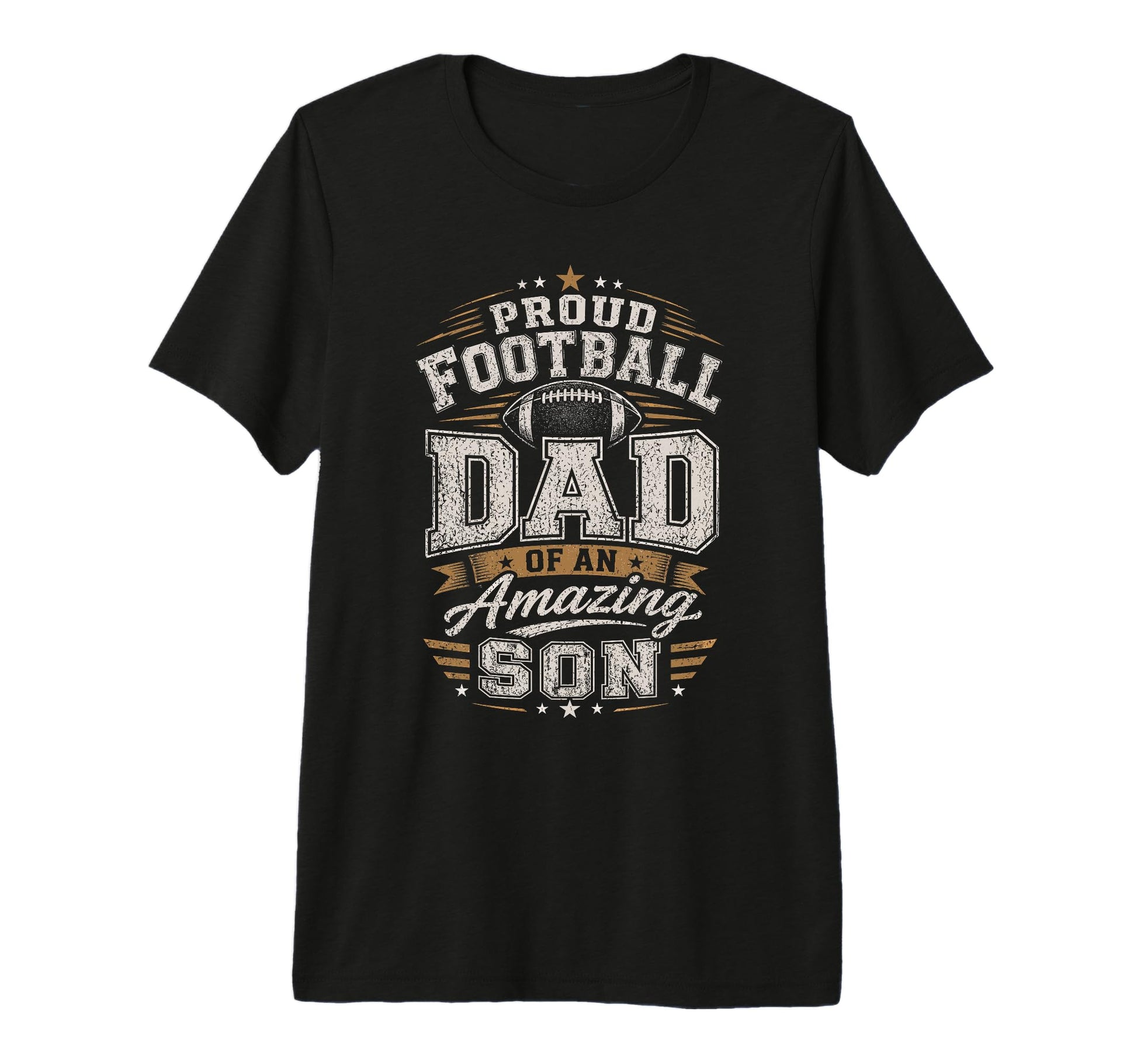 Proud Football Dad Amazing Son T-Shirt - Minimalist Print for Adults - T-Shirt, Sweatshirt, Hoodie