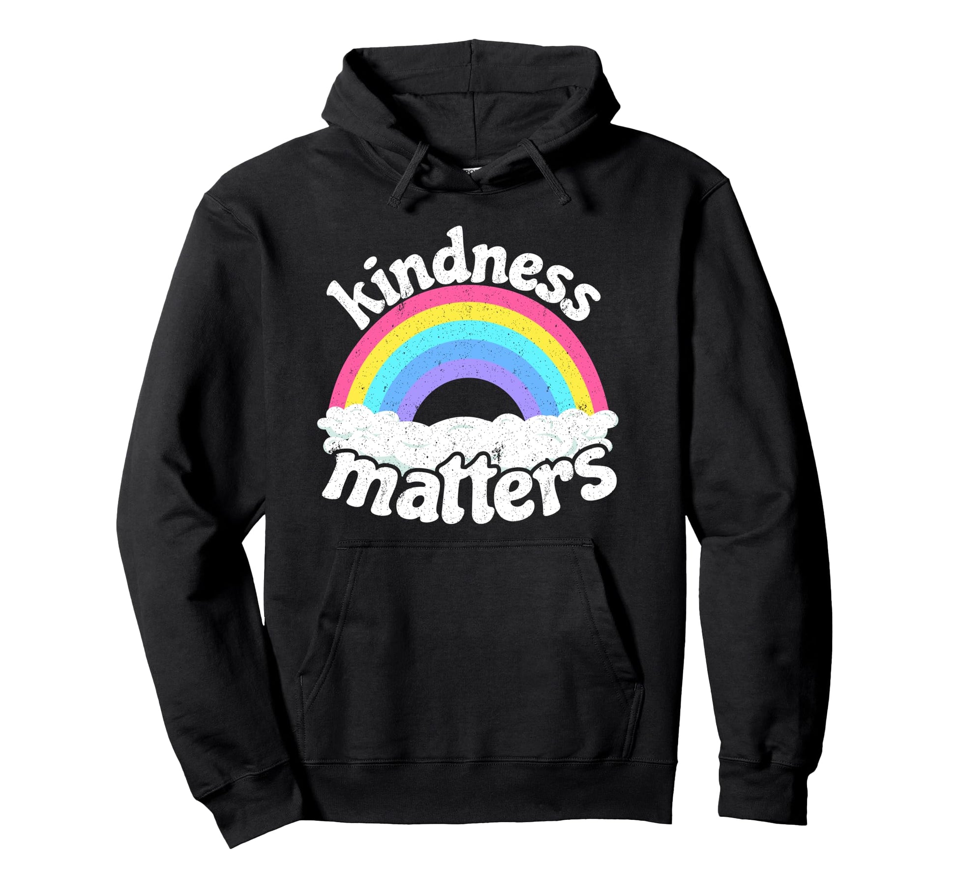 Positive Sped Teacher Anti Bullying Rainbow Hoodie - Graphic Print Unisex - T-Shirt, Sweatshirt, Hoodie