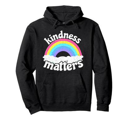 Positive Sped Teacher Anti Bullying Rainbow Hoodie - Graphic Print Unisex - T-Shirt, Sweatshirt, Hoodie