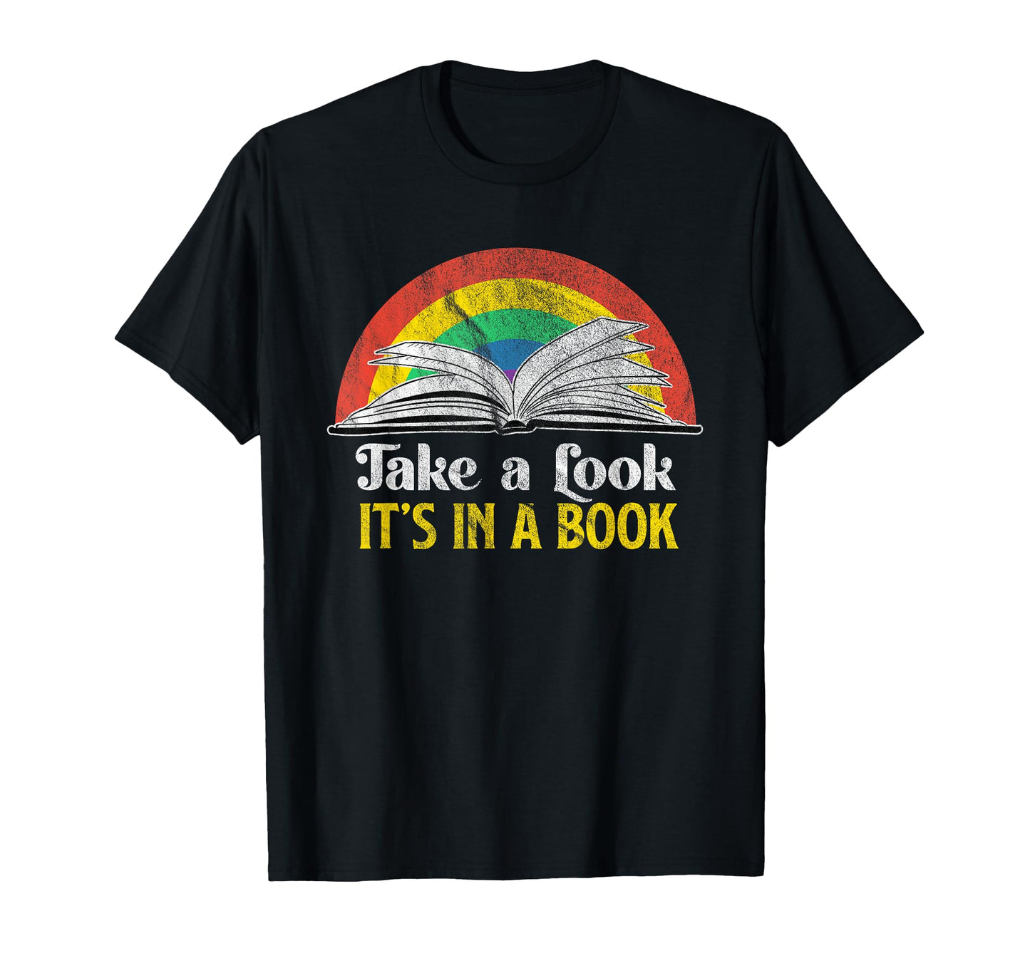 Take Its Book Rainbow Gift T-Shirt - Aesthetic Graphic Unisex - T-Shirt, Sweatshirt, Hoodie